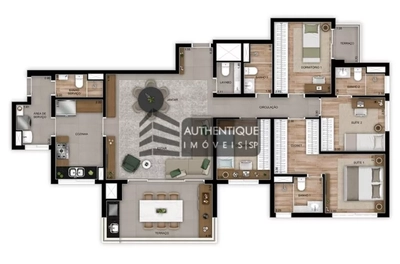 Apartamento, 4 quartos, 132 m² - Foto 5