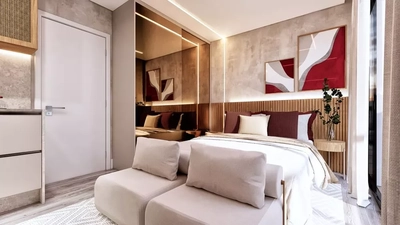 Apartamento, 1 quarto, 60 m² - Foto 2