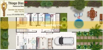 Casa, 2 quartos, 102 m² - Foto 1