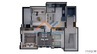 Apartamento, 2 quartos, 78 m² - Foto 2