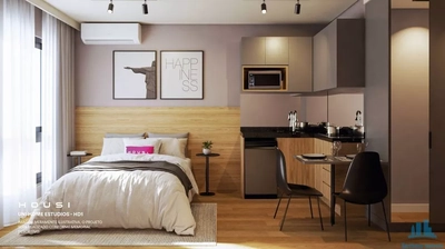 Flat/Apart Hotel, 1 quarto, 36 m² - Foto 1