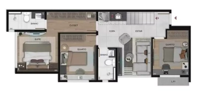 Cobertura, 2 quartos, 117 m² - Foto 4