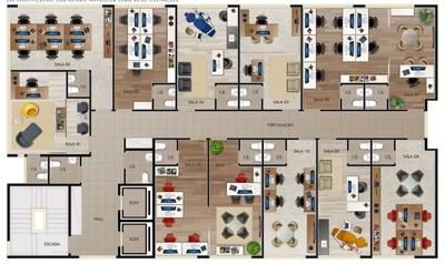 Sala-Conjunto, 22 m² - Foto 1