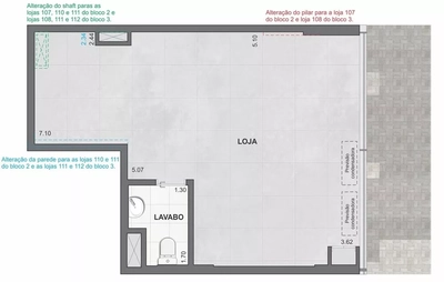 Loja-Salão, 49 m² - Foto 4