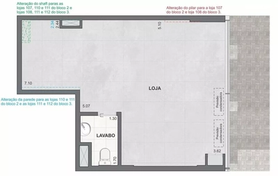 Loja-Salão, 49 m² - Foto 4