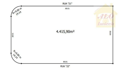 Terreno, 4415 m² - Foto 2