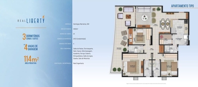 Apartamento, 3 quartos, 114 m² - Foto 3