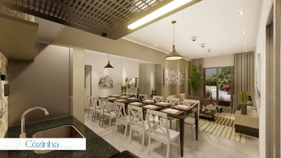 Casa, 2 quartos, 52 m² - Foto 1