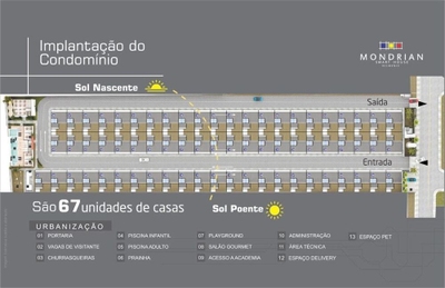 Casa de Condomínio, 3 quartos - Foto 3