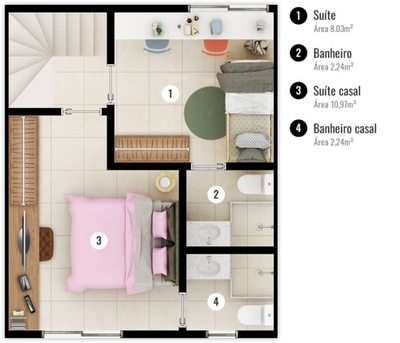 Apartamento, 2 quartos, 98 m² - Foto 1