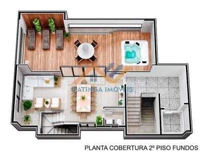 Cobertura, 3 quartos, 170 m² - Foto 3