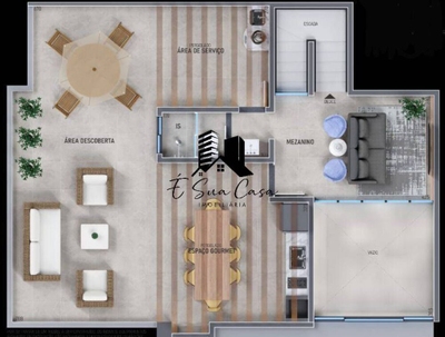 Cobertura, 3 quartos, 161 m² - Foto 3