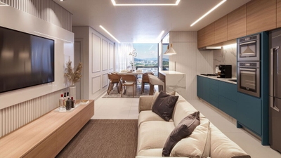 Apartamento, 2 quartos, 81 m² - Foto 2