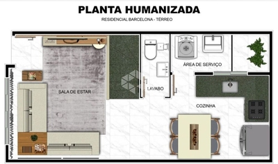 Casa, 2 quartos, 63 m² - Foto 4