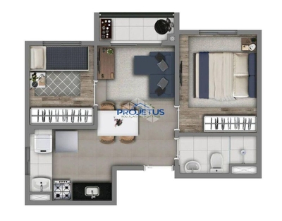 Apartamento, 2 quartos, 36 m² - Foto 4