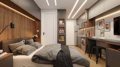 Apartamento, 1 quarto, 16 m² - Foto 5