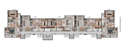 Cobertura, 3 quartos, 130 m² - Foto 2