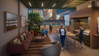 Apartamento, 2 quartos, 44 m² - Foto 2