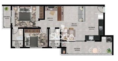 Apartamento, 2 quartos, 67 m² - Foto 4
