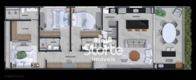 Cobertura, 3 quartos, 134 m² - Foto 4