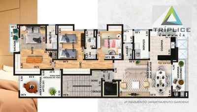Apartamento, 3 quartos, 133 m² - Foto 4