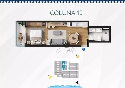 Apartamento, 1 quarto, 30 m² - Foto 3