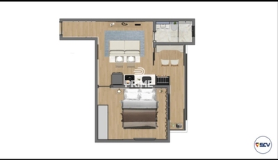 Apartamento, 1 quarto, 34 m² - Foto 4