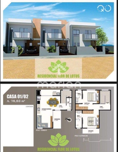 Sobrado, 2 quartos, 80 m² - Foto 2