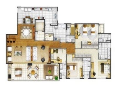 Apartamento, 4 quartos, 243 m² - Foto 4