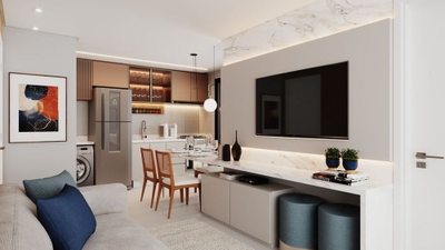 Apartamento, 2 quartos, 48 m² - Foto 4