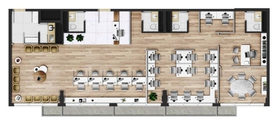 Sala-Conjunto, 31 m² - Foto 3