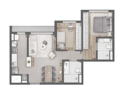 Apartamento, 3 quartos, 106 m² - Foto 4