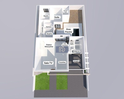 Casa, 3 quartos, 174 m² - Foto 1