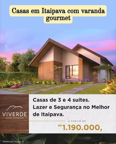 Casa de Condomínio, 4 quartos - Foto 1