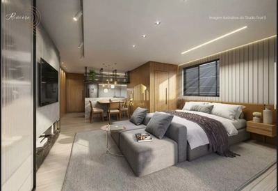 Flat/Apart Hotel, 1 quarto, 53 m² - Foto 1