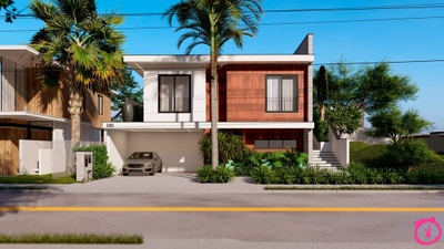 Casa de Condomínio, 4 quartos - Foto 1