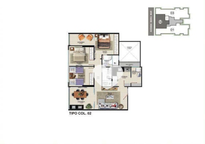 Loja-Salão, 40 m² - Foto 2