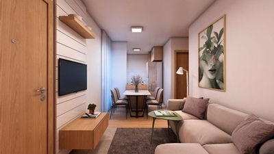 Apartamento, 2 quartos, 40 m² - Foto 1