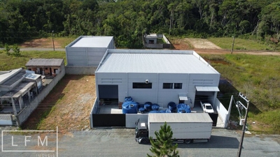 Depósito-Galpão, 528 m² - Foto 1