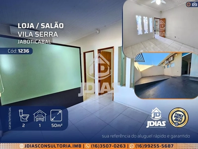 Loja-Salão, 50 m² - Foto 1