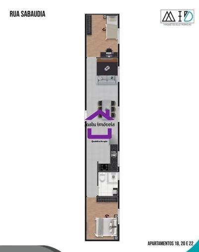 Apartamento, 2 quartos, 41 m² - Foto 5