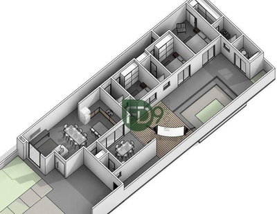 Casa de Condomínio, 3 quartos - Foto 4