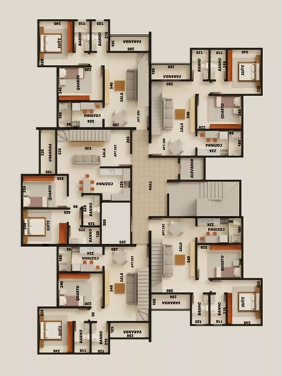 Apartamento, 2 quartos, 57 m² - Foto 2