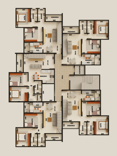 Apartamento, 2 quartos, 54 m² - Foto 4