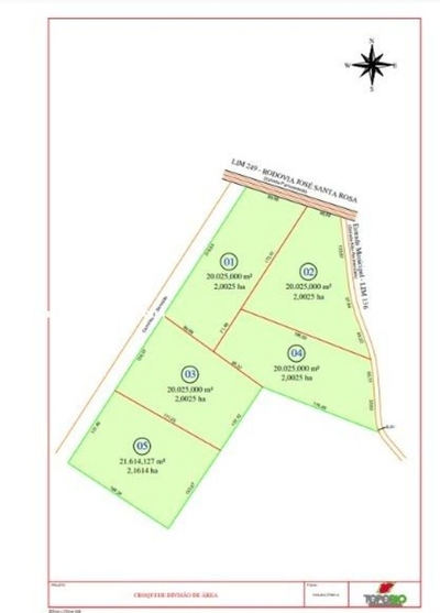 Terreno, 10 hectares - Foto 2