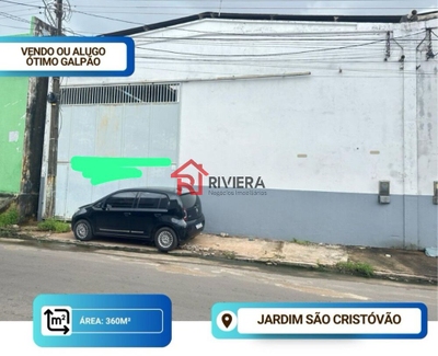 Depósito-Galpão, 360 m² - Foto 1