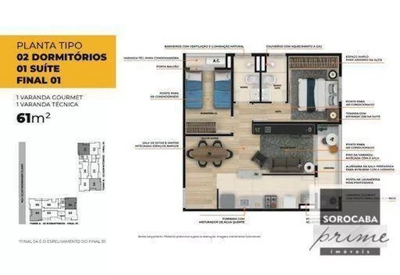 Apartamento, 2 quartos, 60 m² - Foto 4