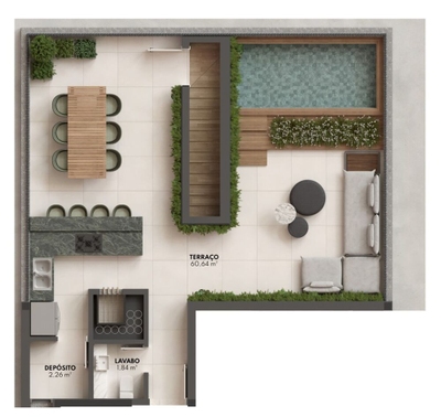 Cobertura, 3 quartos, 184 m² - Foto 4