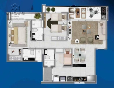Apartamento, 2 quartos, 89 m² - Foto 1