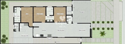 Casa de Condomínio, 3 quartos - Foto 2